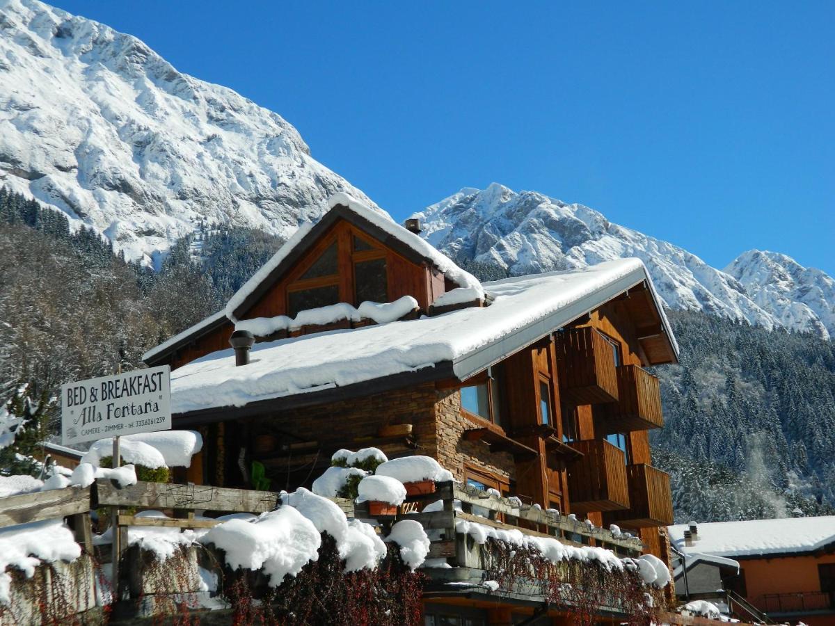 B&B Alla Fontana Lozio Eksteriør bilde